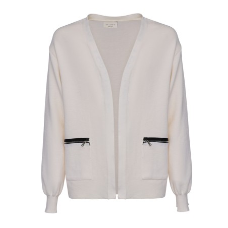 CARDIGAN TASCA ZIP