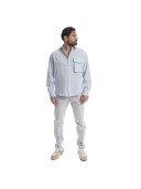 CAMICIA TESSUTO RIGATO