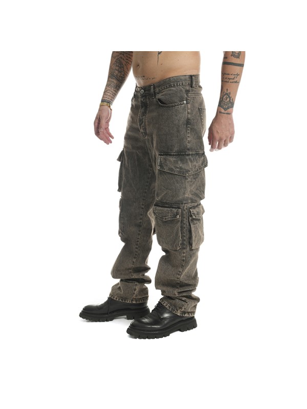JEANS MODELLO CARGO