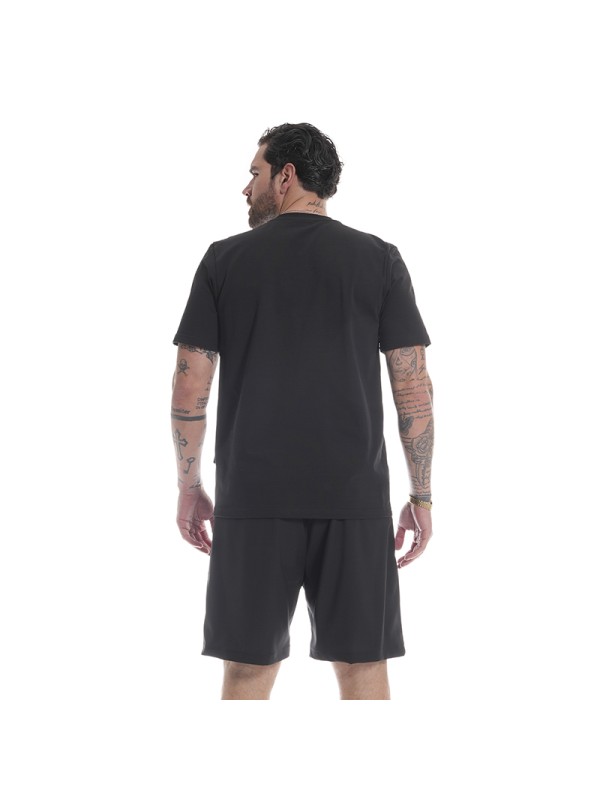T-SHIRT JERSONE BORCHIE GIRO COLLO