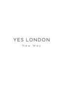 T-SHIRT APPLICAZIONE SPALLA YES LONDON CORSIVO