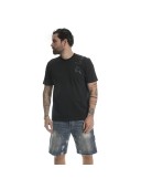T-SHIRT APPLICAZIONE SPALLA YES LONDON CORSIVO