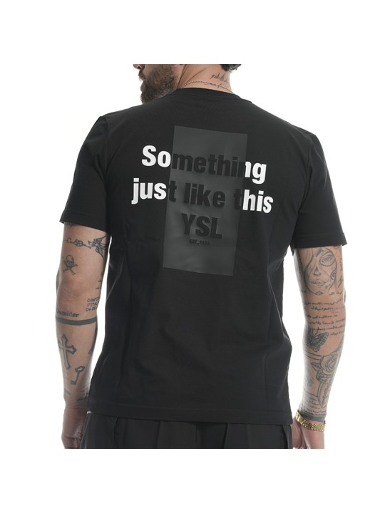 T-SHIRT STAMPA RETRO SOMETHING LIKE