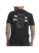 T-SHIRT STAMPA RETRO SOMETHING LIKE