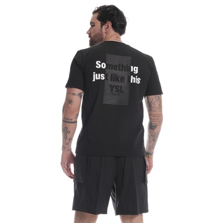 T-SHIRT STAMPA RETRO SOMETHING LIKE